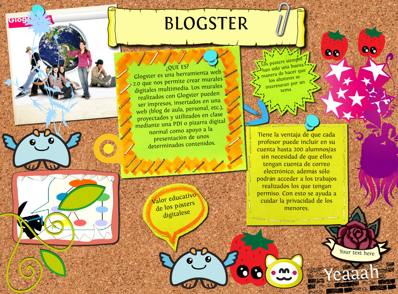 Resultado de imagen de glogster ejemplos