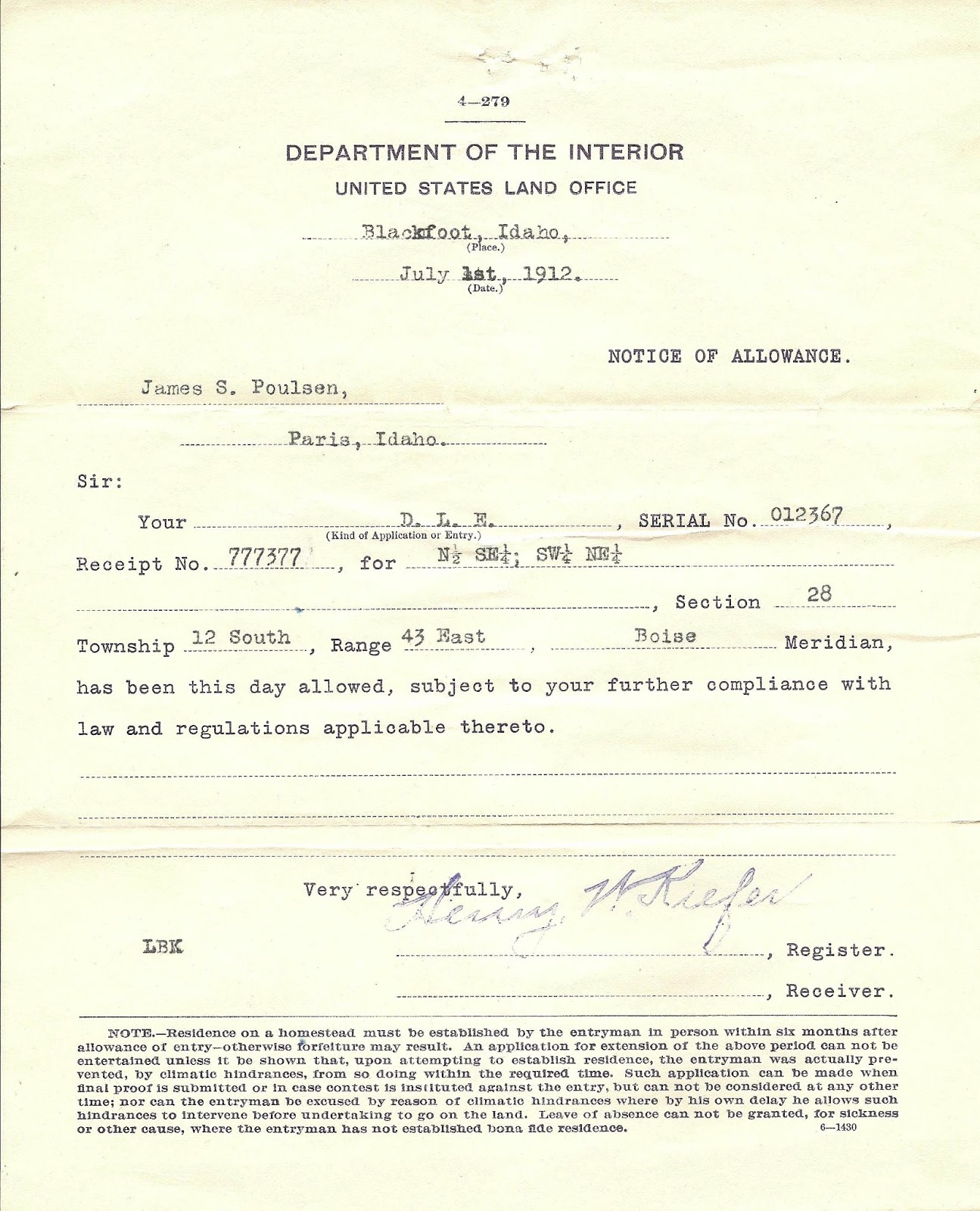 Homestead Acts on emaze