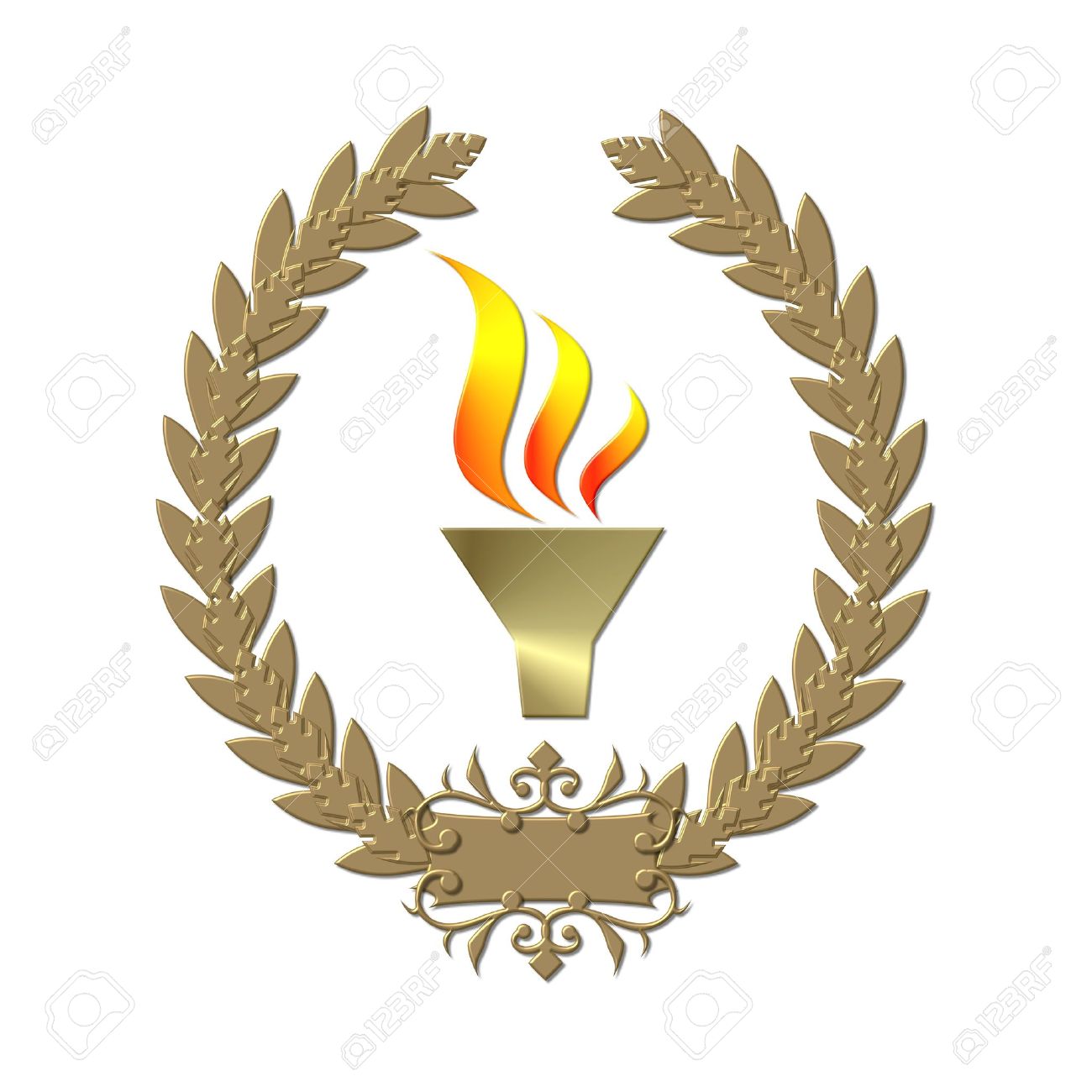Ancient Olympics Logo