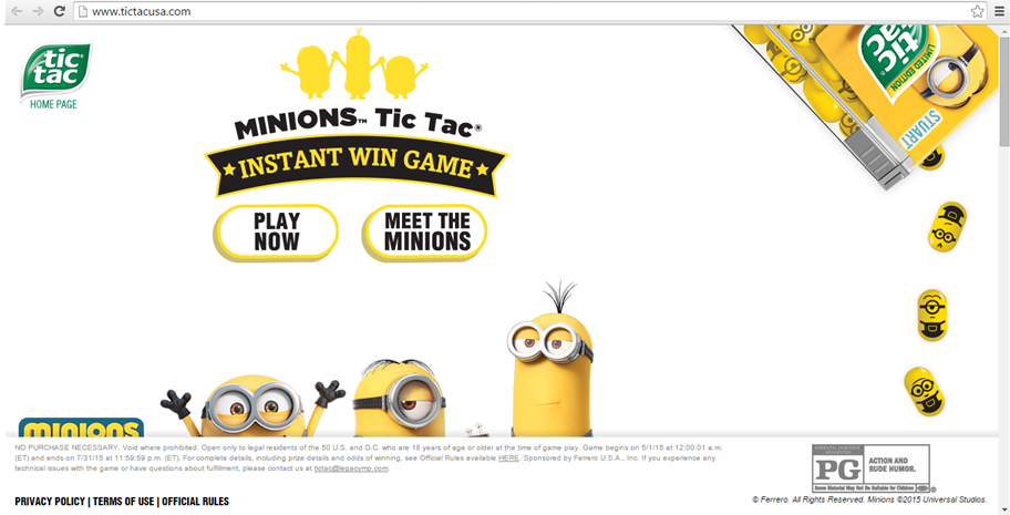 Minion tic tac on emaze