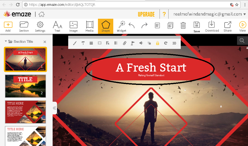 How To Use emaze at emaze Presentation