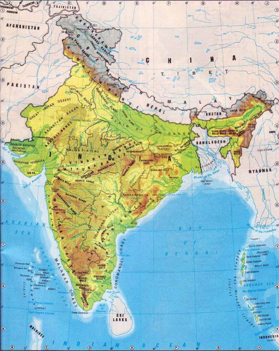 Где находится декан на физической карте. Полуостров Индостан на физической карте. Индостан рельеф. Горы полуострова Индостан. Полуостров Индостан рельеф.