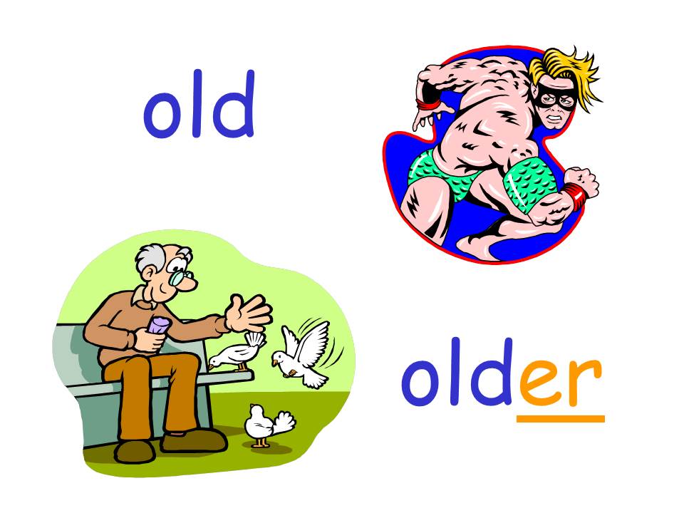 What are their opposites. Comparative Clipart. Comparing PNG.