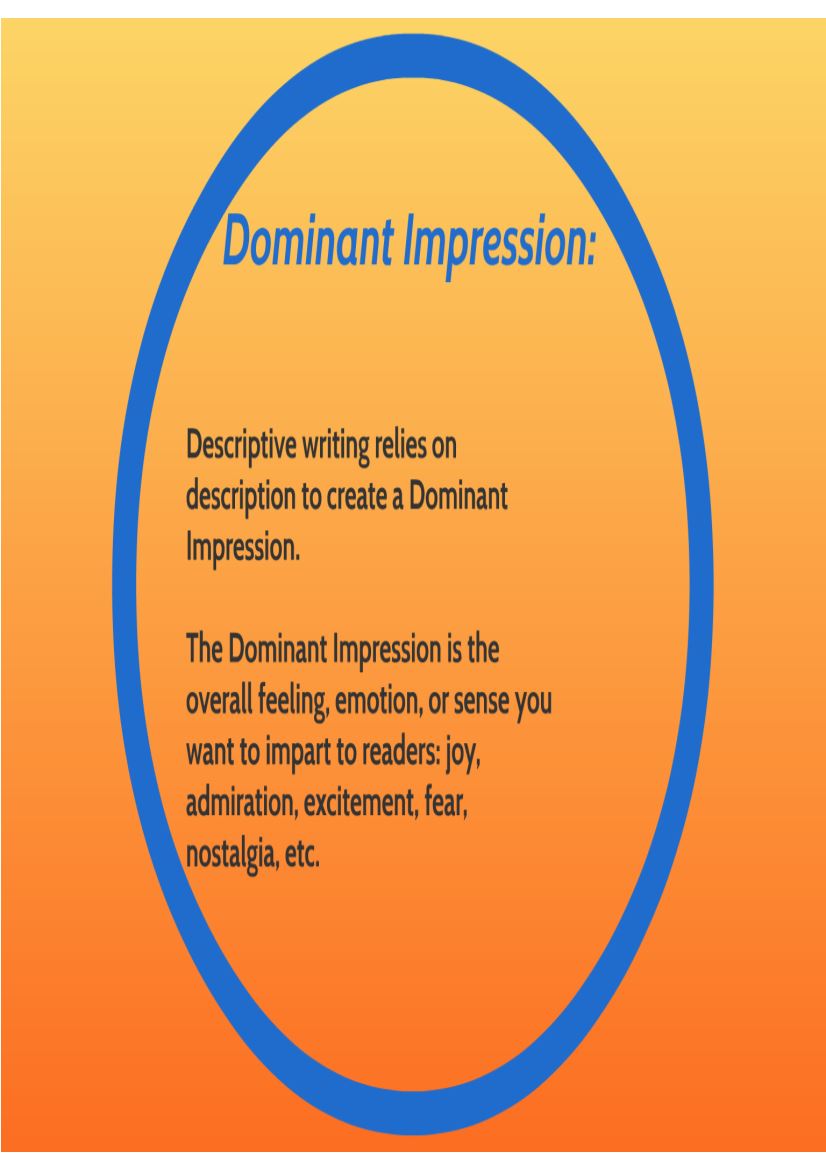 dominant impression essay