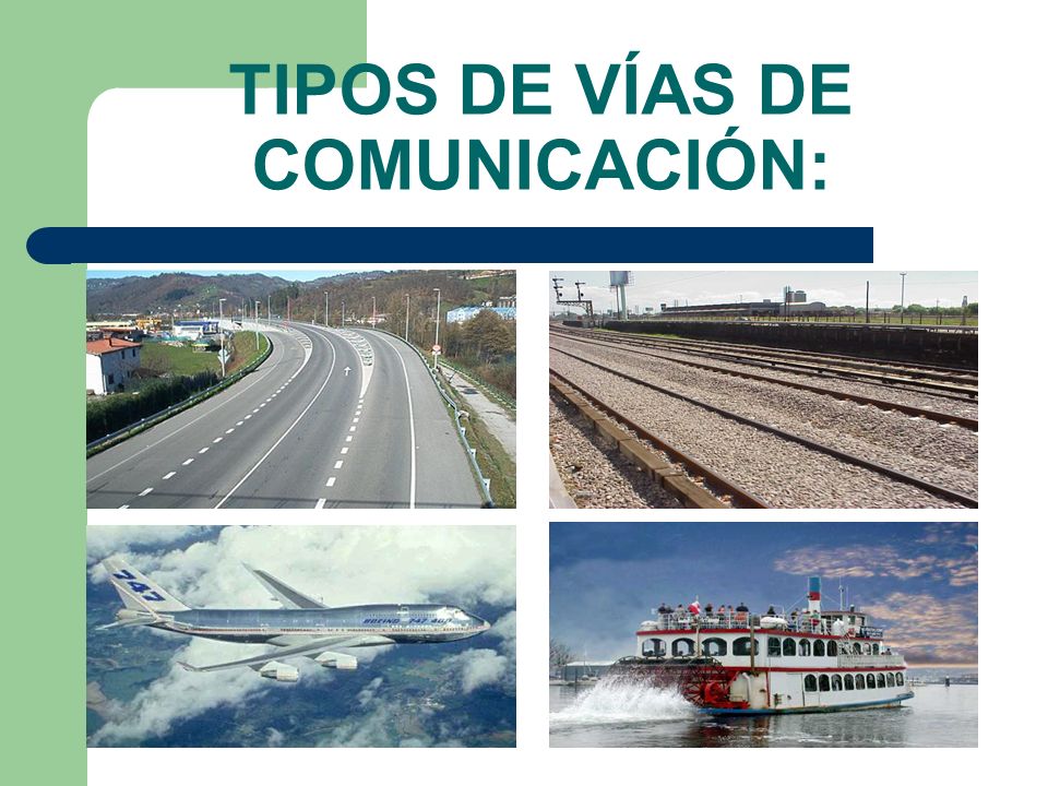 vías de comunicación Gladys on emaze