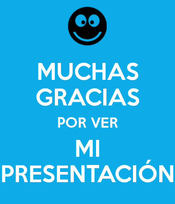 Gracias por