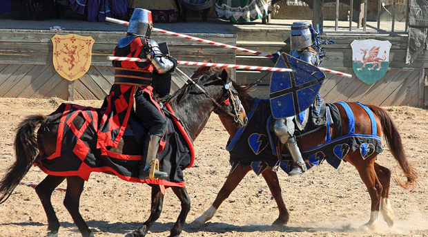 knight jousting For Dollars Seminar