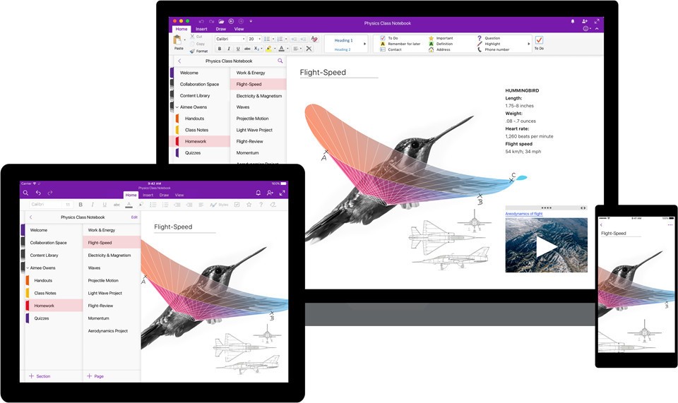 OneNote at emaze Presentation