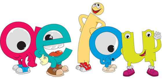 Resultado de imagen para imagenes de vocales en movimiento