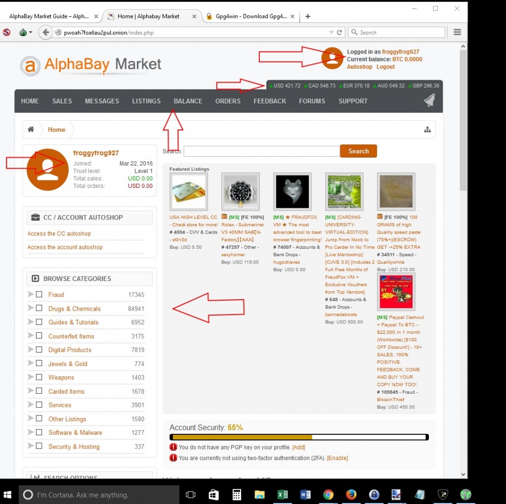 Alphabay market darknet