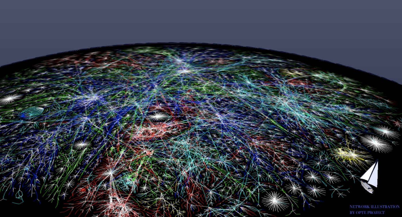 Мировая система связи. Мировая сеть интернет. Визуализация интернета. Визуальная карта интернета. Интернет пространство.