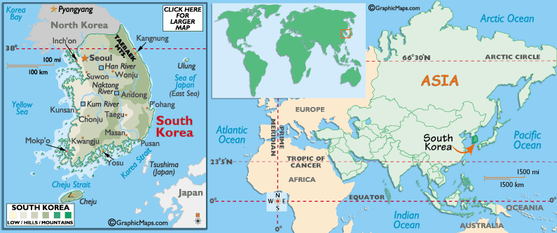 Name of asian sea