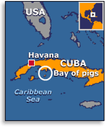 Залив свиней куба. Залив свиней Куба на карте. Залив свиней на Кубе. Операция в заливе свиней 1961.