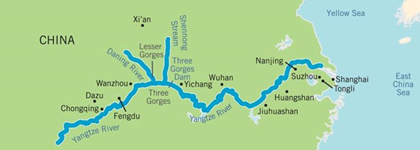 В каком направлении течет янцзы. Бассейн реки Янцзы. Бассейн Янцзы на карте. Река Янцзы на карте России.