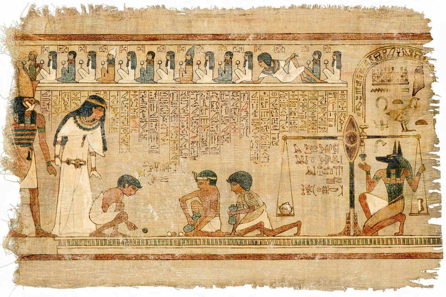 egyptian papyrus writing