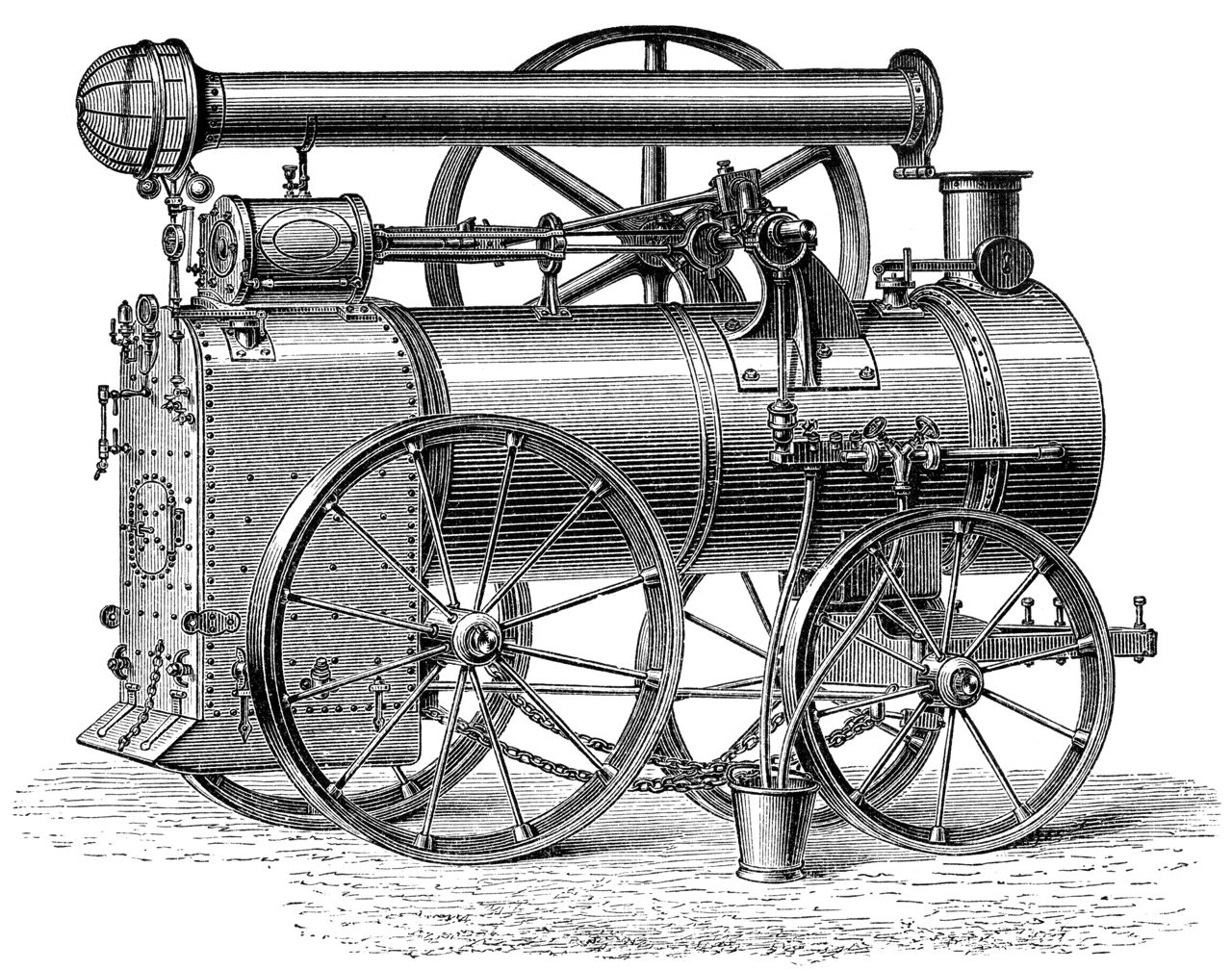 The first steam engines were used for фото 4