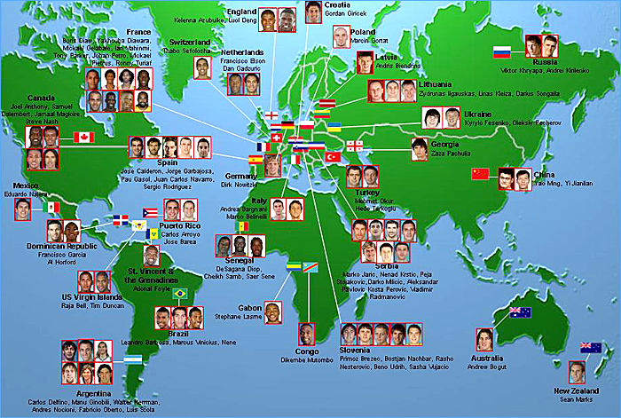 Basketball-Geography at emaze Presentation