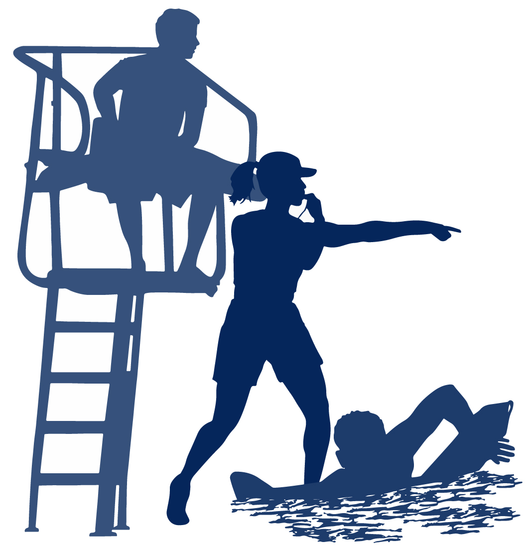 Логотип спасателей на воде