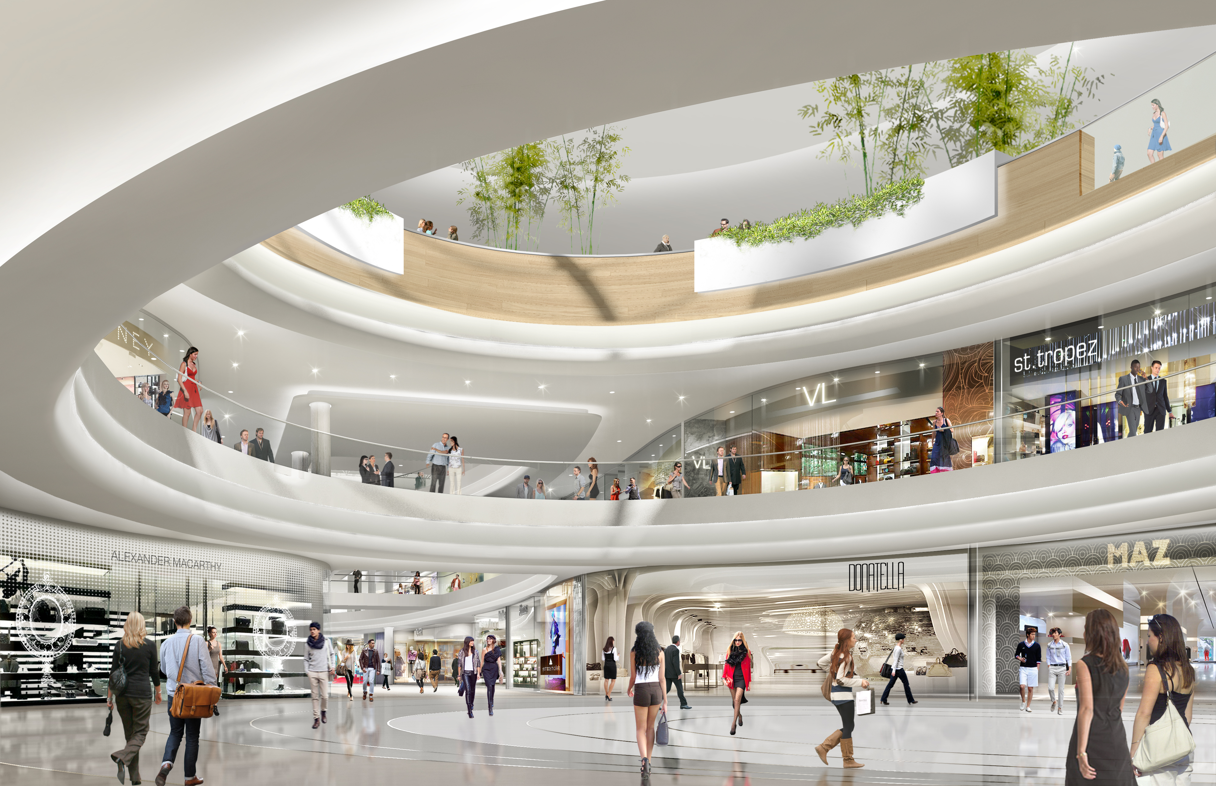 New shopping mall