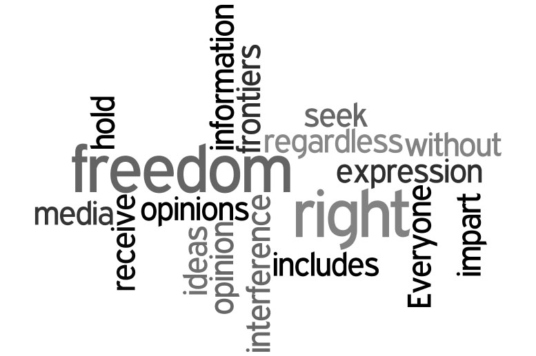 Freedom of opinion. Freedom Day 2011. Free Media.