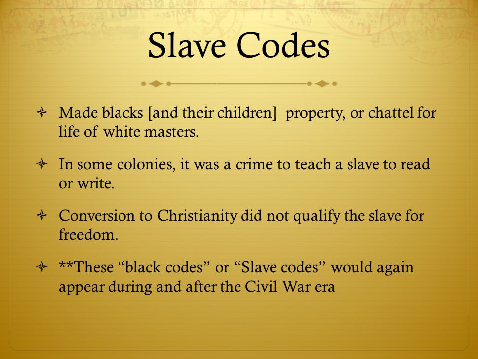 I am slave перевод. Black codes in the USA. Slave codes. Black codes presentation. 1800 Kod.