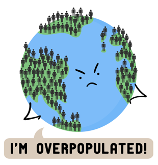 define overpopulated