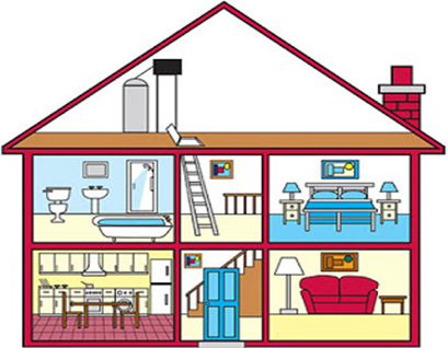 Does the rooms in the house. My House Rooms. Дом мечты внутри. Rooms in the House 5 класс. My House рисунок.