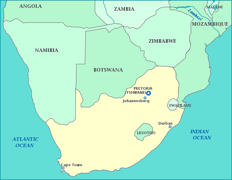 Южная африка на карте. Лесото на карте Африки. Претория на карте Африки. ЮАР Претория на карте Африки. Южная Африка Претория на карте Африки.