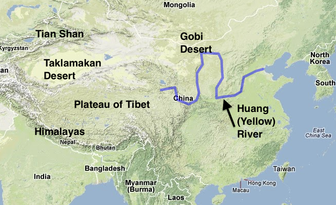 The Geography of China on emaze