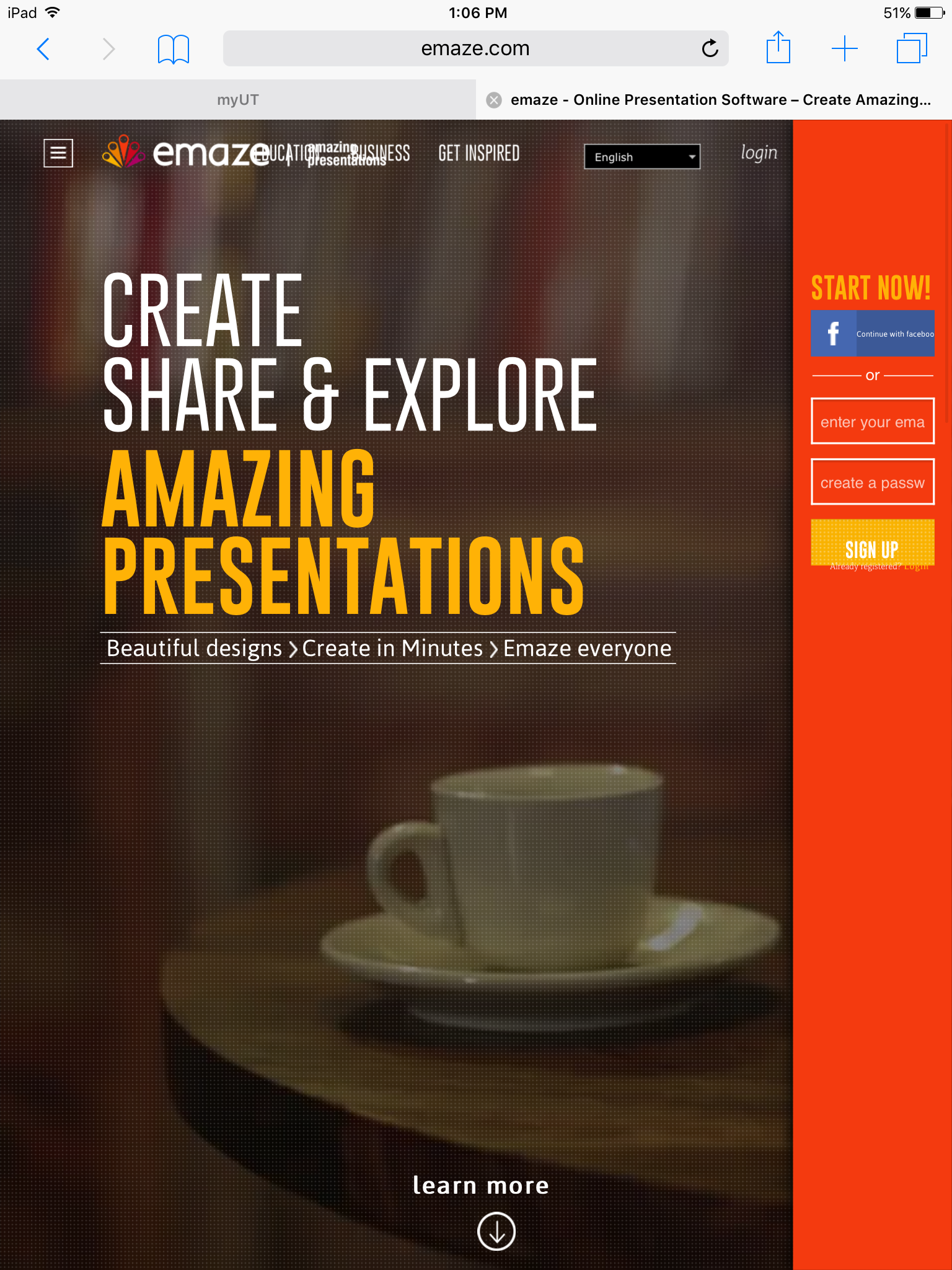 Collaboration Presentation at emaze Presentation