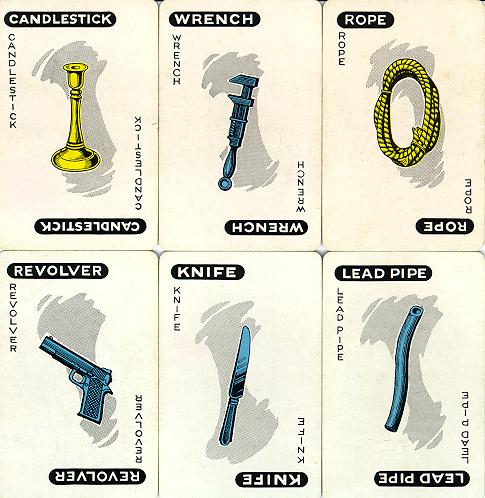 The Parts Are Clue Game Board Six Suspect Tokens Murder Weapons 21 Cards A Secret Envelope One Die Pad Of Detective Notebook Sheets The Parts Are Clue Game Board Six Suspect Tokens Murder Weapons 21 Cards A Secret Envelope One Die Pad Of Detective Notebook Sheets
