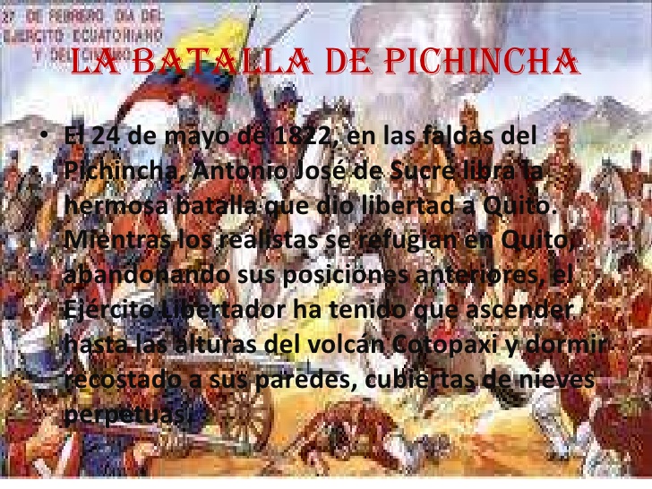 Batalla De Pichincha By Brig Izquierdo28 On Emaze