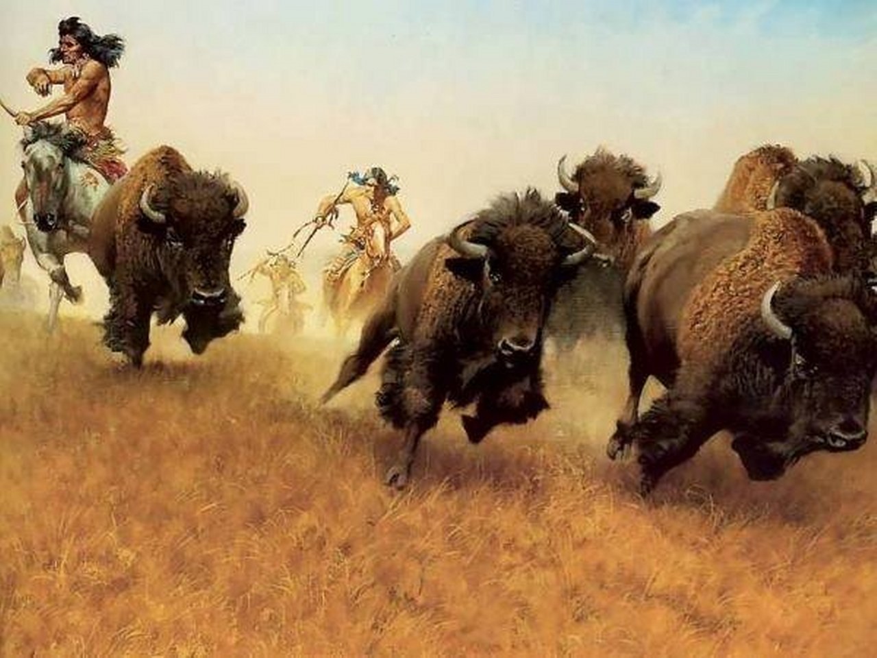 Индейцы Северной Америки охота