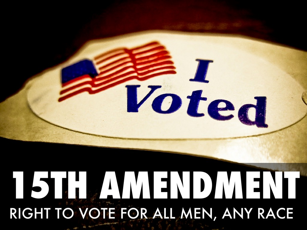 15th Amendment. 