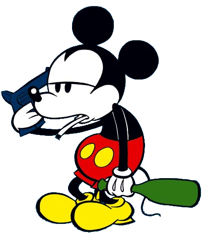 Imágenes De Mickey Mouse Drogado - Pelear Wallpaper