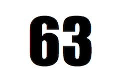 Цифра 63. Красивая цифра 63. Цифра 63 в картинках. Цифры 63 шаблон.