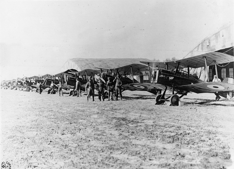 british air force ww1