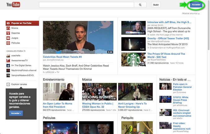 Resultado de imagen para youtube captura