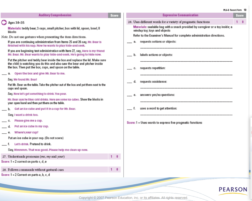 PLS-5 Preschool Language Scales 5th Edition at emaze Presentation