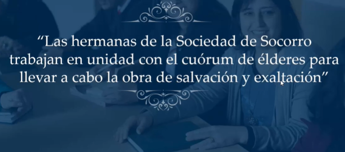 Capacitación Para Sociedad De Socorro Y Quórum De élderes Copy1 At ...