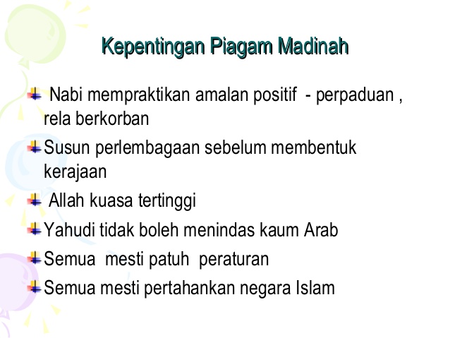 Piagam Madinah Wikipedia Bahasa Indonesia Ensiklopedia Bebas