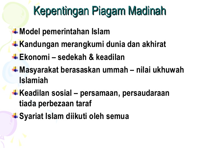 Piagam Madinah By Hannah On Emaze