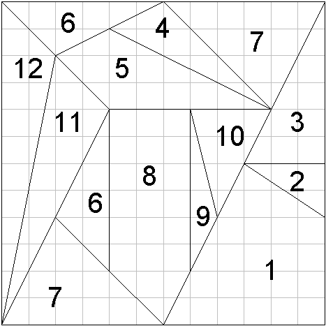 Головоломки схемы. Стомахион Архимед. Головоломка Архимеда Стомахион. Стомахион мельница. Головоломка схема.