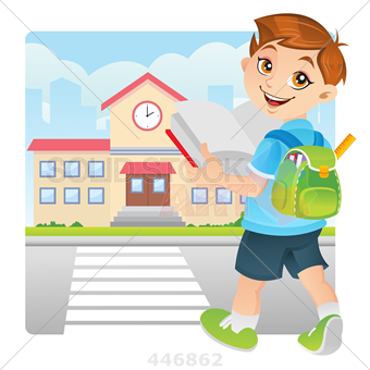 He gone to school. I go to School рисунок. Go to School или go to the School. Go to School карточка с картинкой. Бегут из дома школы иллюстрация.