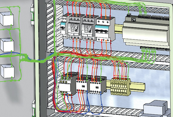 Электрическое проектирование. Solidworks electrical 3d. Солид электрик 3д шкафы. Проектирование электрических щитов в солидворксе. 3d электрика.