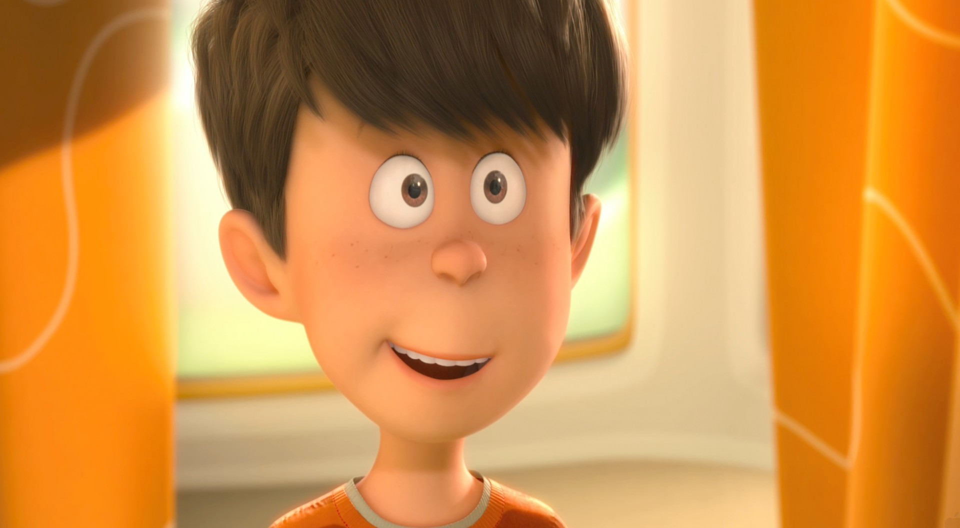 In the Lorax Ted is a proactive and reactive character. 
