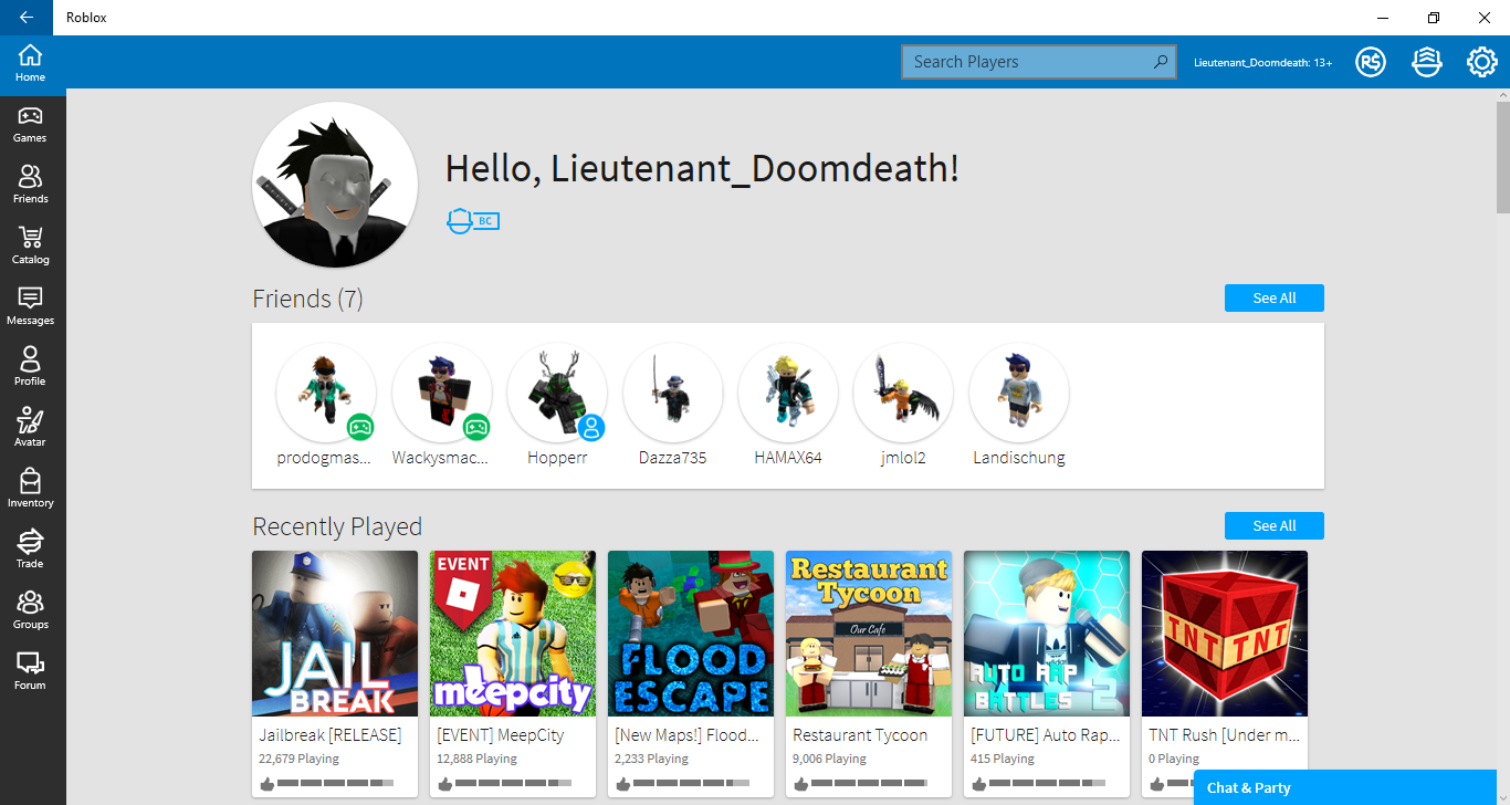 roblox home page image