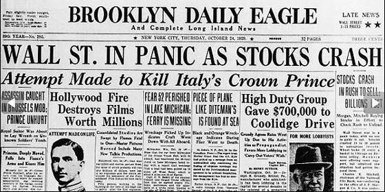 Image result for wall street crash