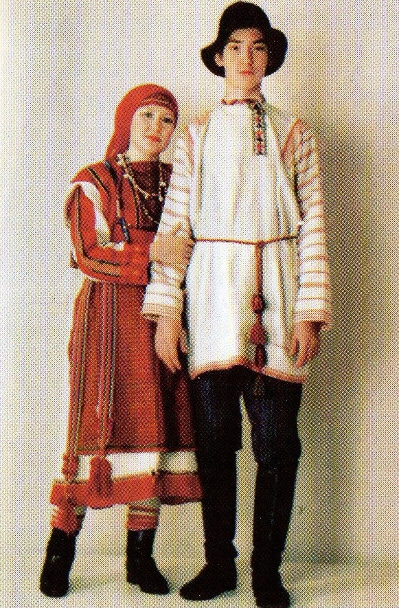 Удмуртский свадебный костюм