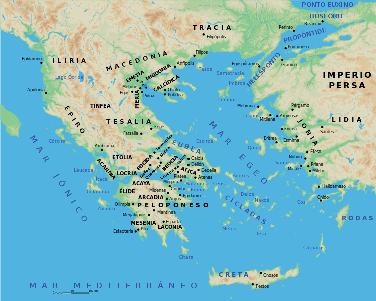 Como eran las ciudades griegas on emaze